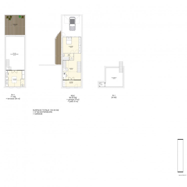 PELLEPORT PROJET 50. Plan de 0 pièce et 0 m2