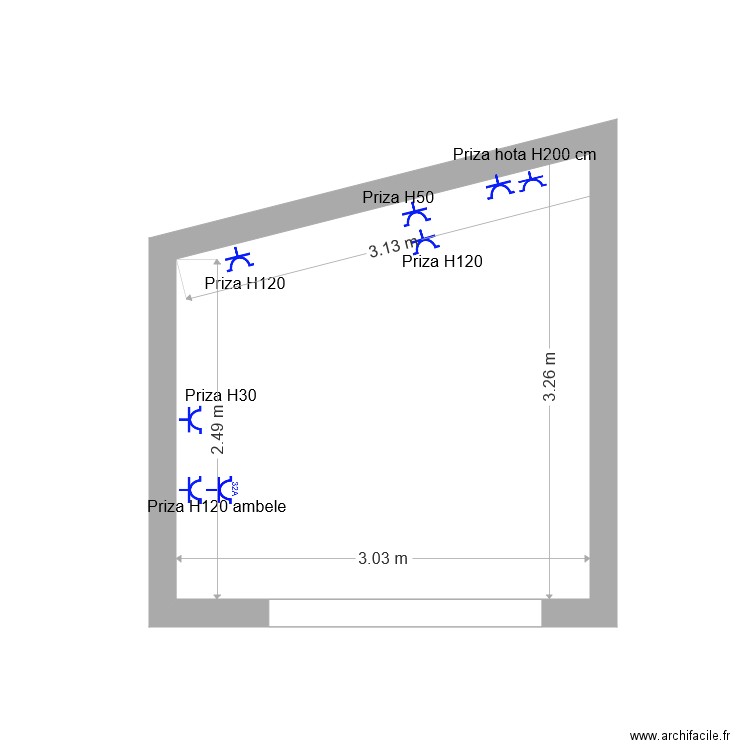 cuisineixelles. Plan de 0 pièce et 0 m2