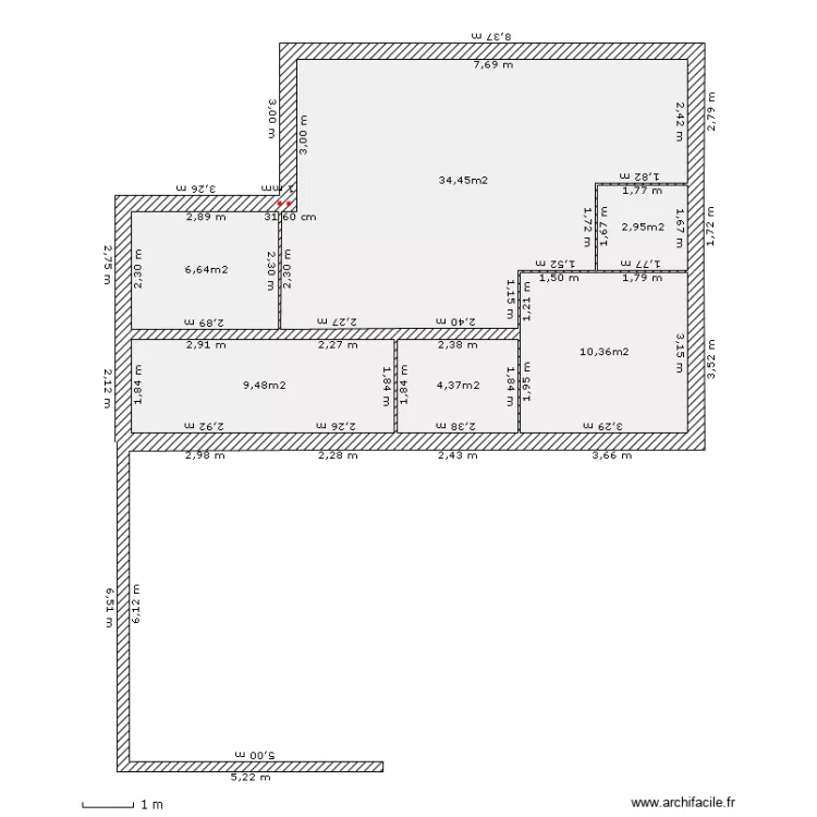 prim habitat v4 rdc. Plan de prim habitat v4 rdc. Plan de