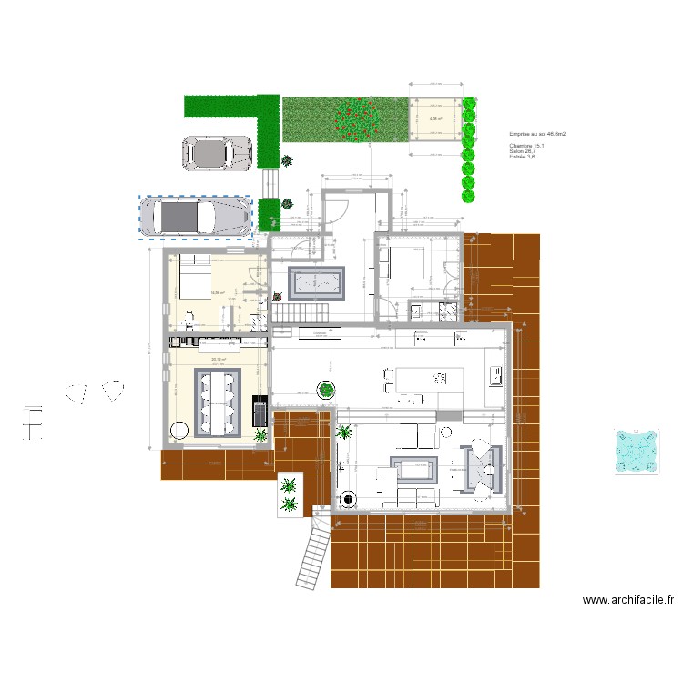 Extension 5 bis. Plan de 0 pièce et 0 m2