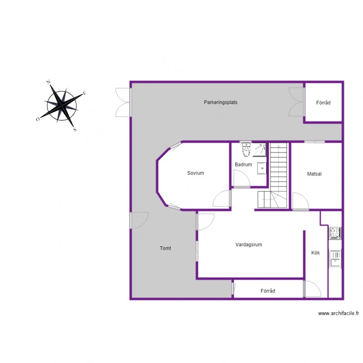 Niagara planta 1. Plan de 0 pièce et 0 m2