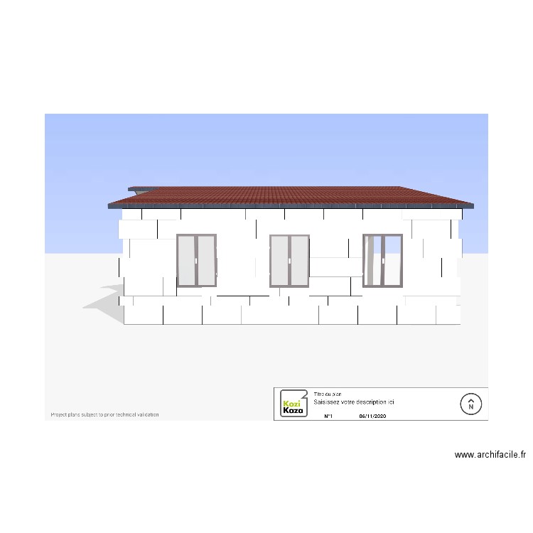 FACADE COTE G CALEPINAGE BARBERO. Plan de 0 pièce et 0 m2