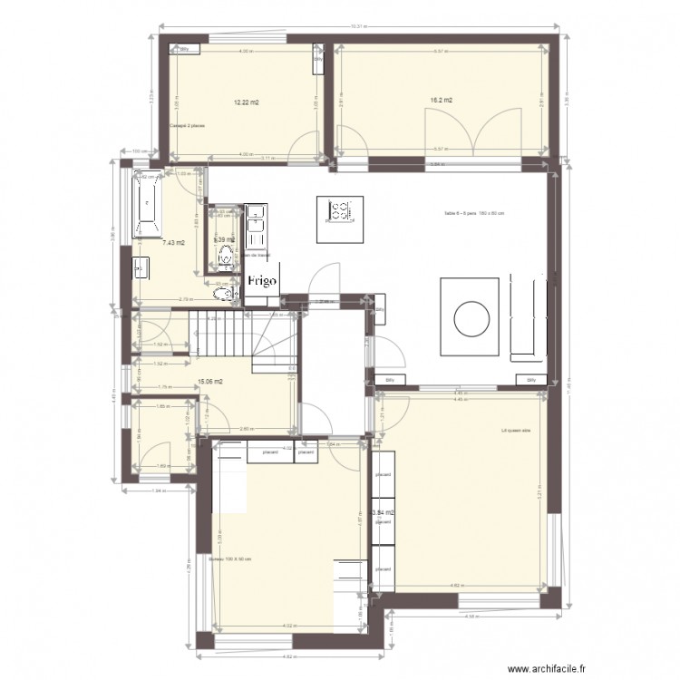 plan appartement 96m2