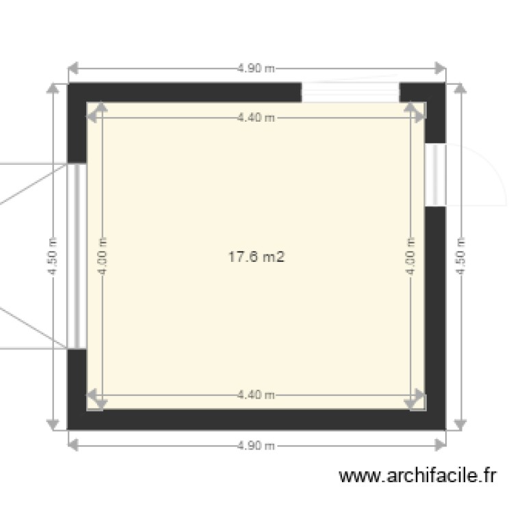 garage 1. Plan de 0 pièce et 0 m2