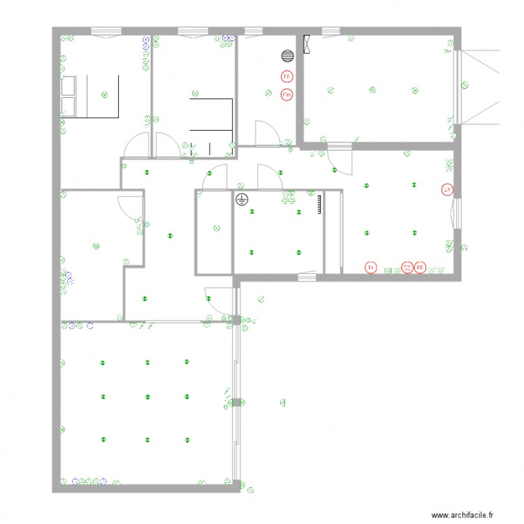 maison malissard. Plan de 0 pièce et 0 m2