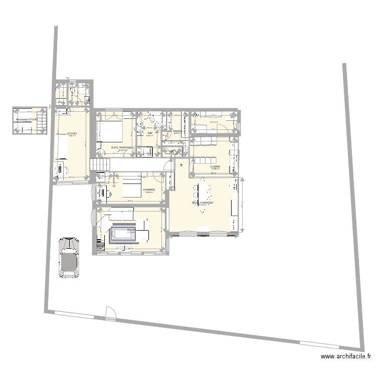 Projet JUIN. Plan de 0 pièce et 0 m2