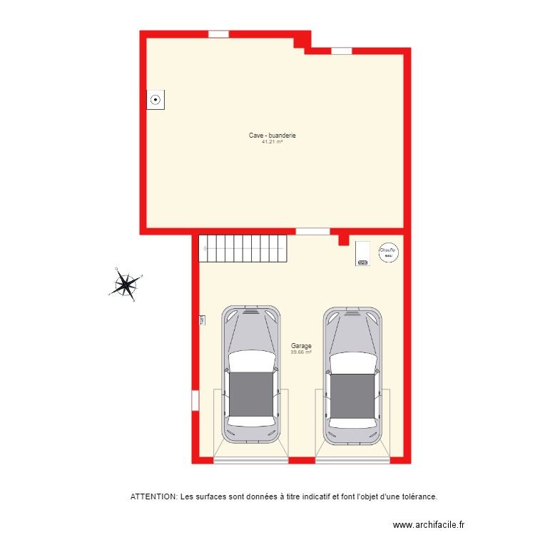 BI 2538 sous sol. Plan de 0 pièce et 0 m2