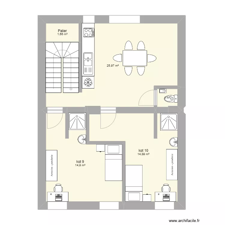 Bernus 2&egrave;me. Plan de 