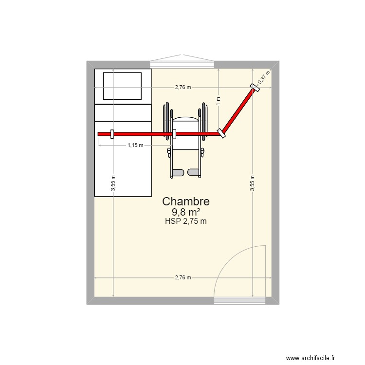 DOYEN. Plan de 0 pièce et 0 m2