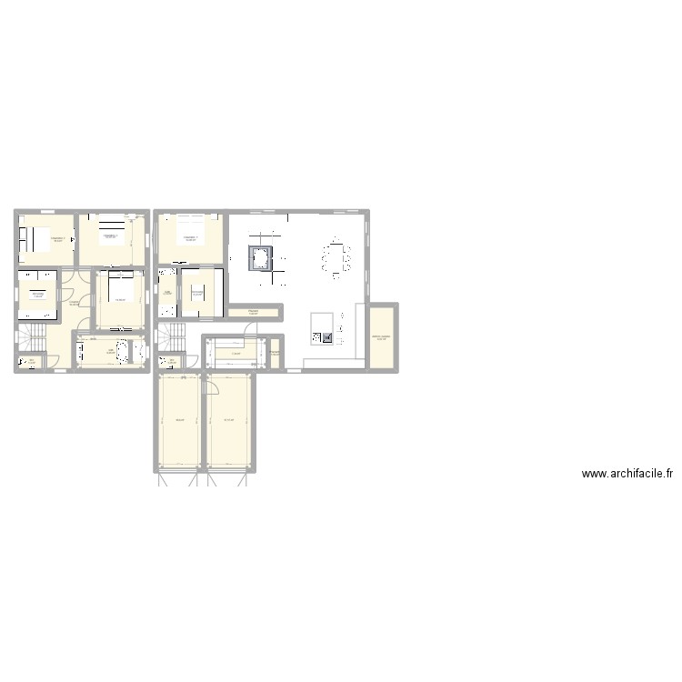 Plan 1. Plan de 0 pièce et 0 m2