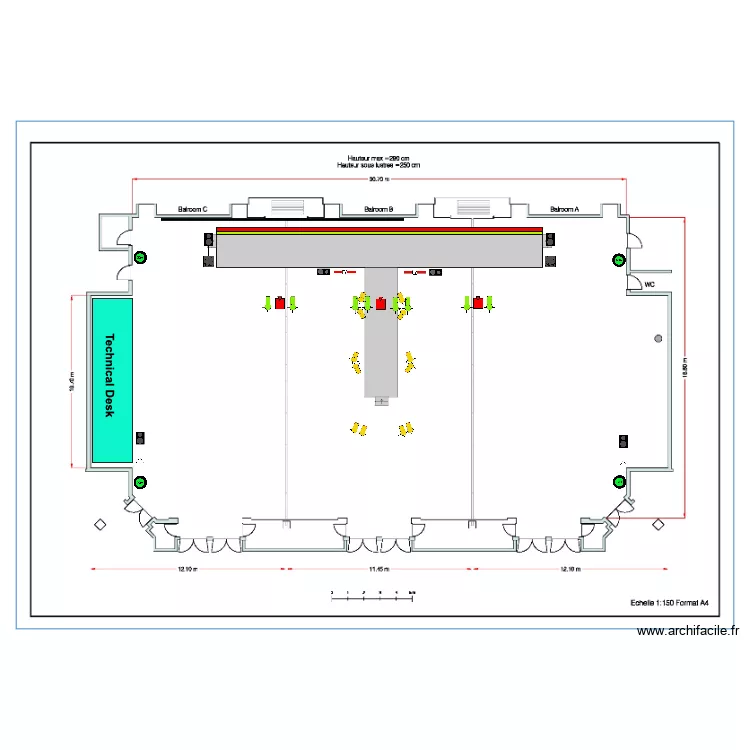 Theasis technique. Plan de 