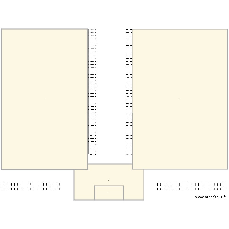 bureau. Plan de 0 pièce et 0 m2