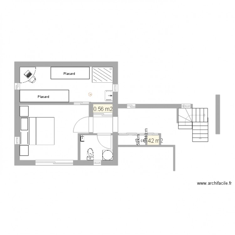 Garage Suite Parentale  EN parellele 2. Plan de 0 pièce et 0 m2