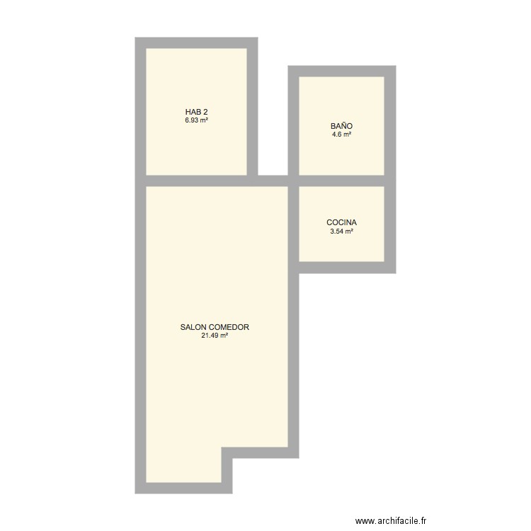 CABRES. Plan de 0 pièce et 0 m2