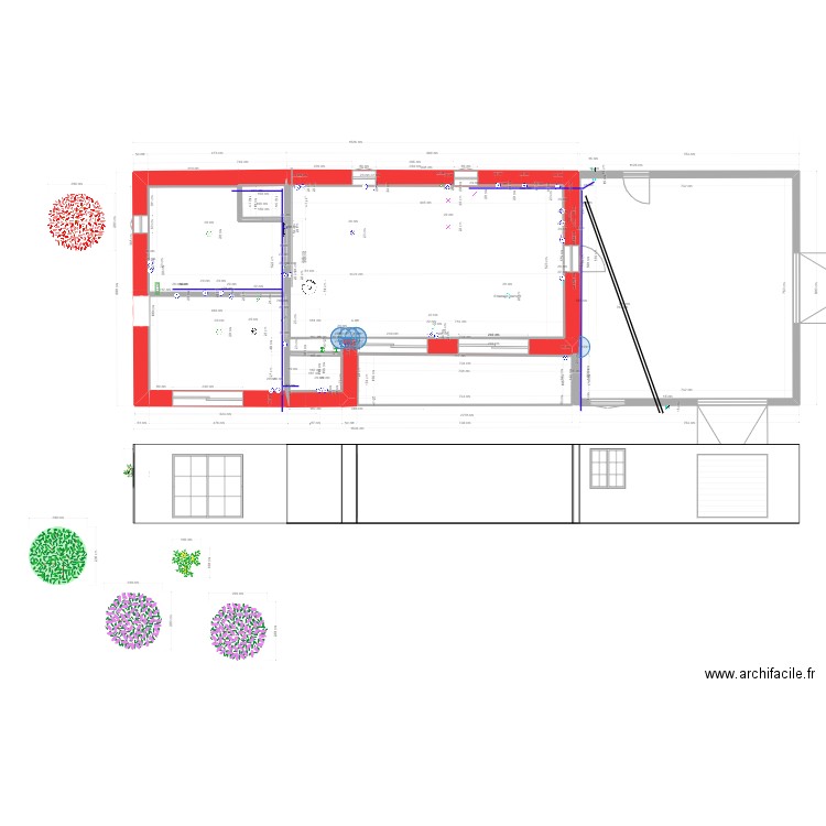plan ebreuil  gaines. Plan de 0 pièce et 0 m2