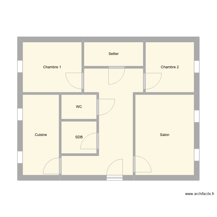 GUERIN Tiphaine. Plan de 0 pièce et 0 m2