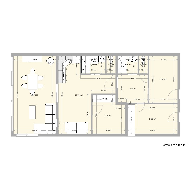 TDM 1. Plan de 0 pièce et 0 m2