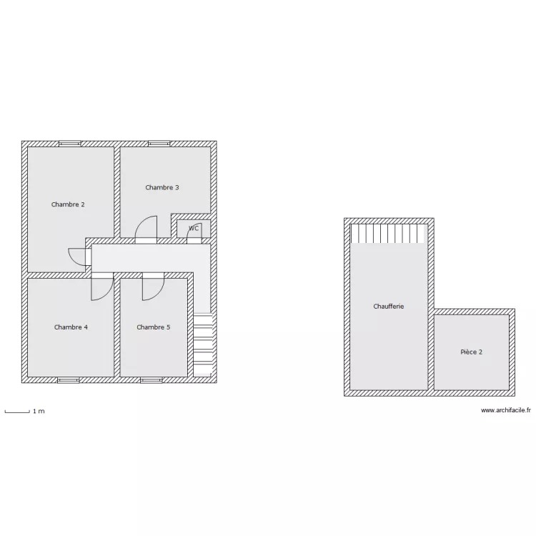 CICHETTI 1ER. Plan de 