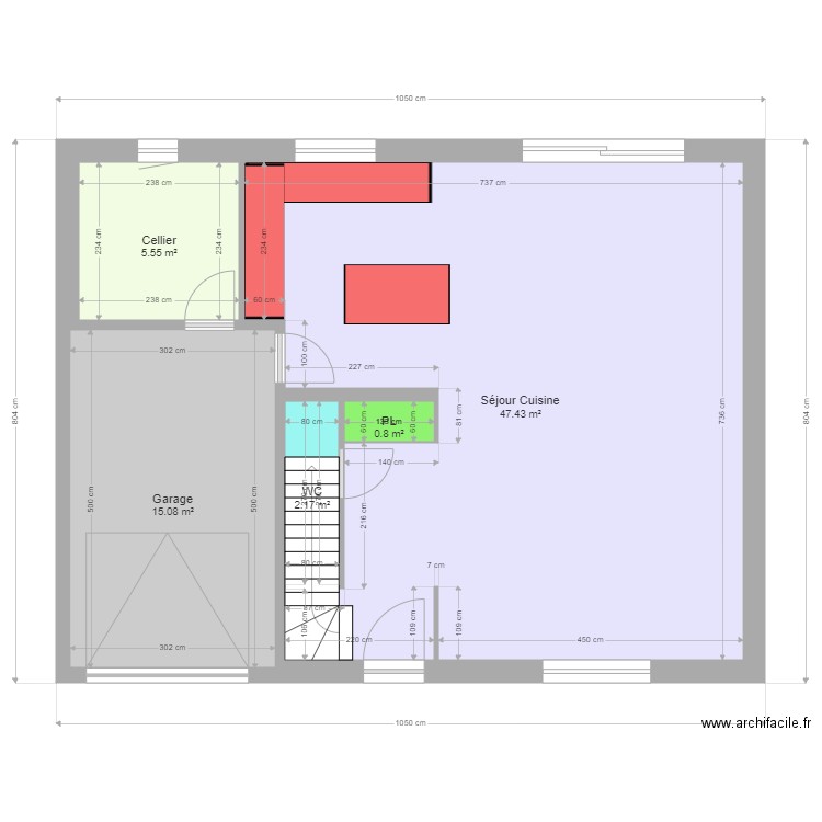 LEMORT CARETTE. Plan de 0 pièce et 0 m2