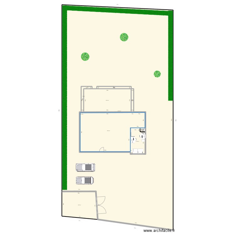 projet extension maison news. Plan de 9 pièces et 1198 m2