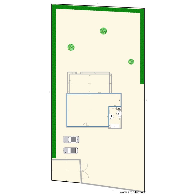 projet extension maison news. Plan de 0 pièce et 0 m2