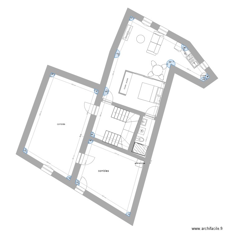 étage 4. Plan de 0 pièce et 0 m2