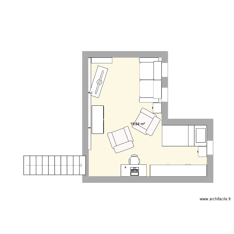 Mezzanine-V3. Plan de 0 pièce et 0 m2