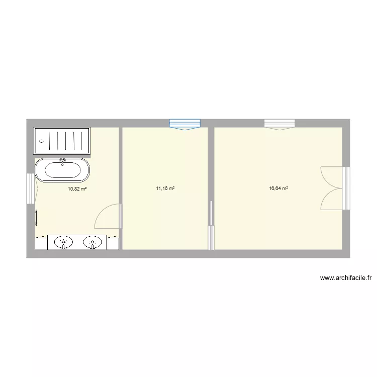suite. Plan de 