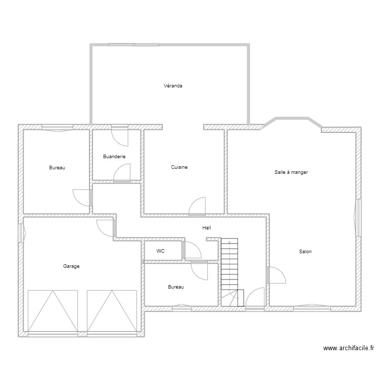 Frecourt Rez. Plan de 0 pièce et 0 m2