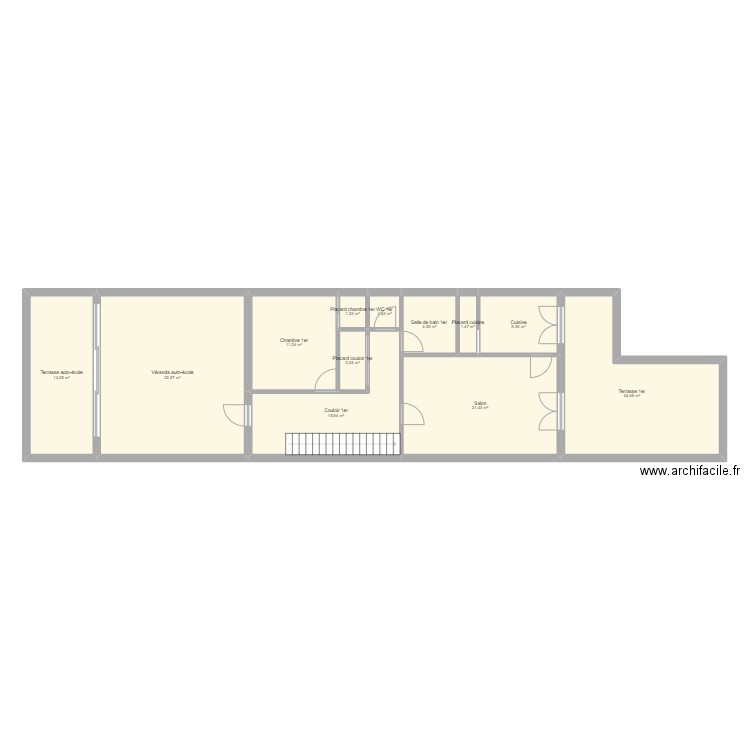 Maison Charles Eva. Plan de 0 pièce et 0 m2