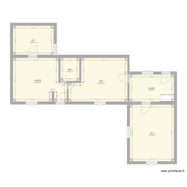SBALCHIERO. Plan de 