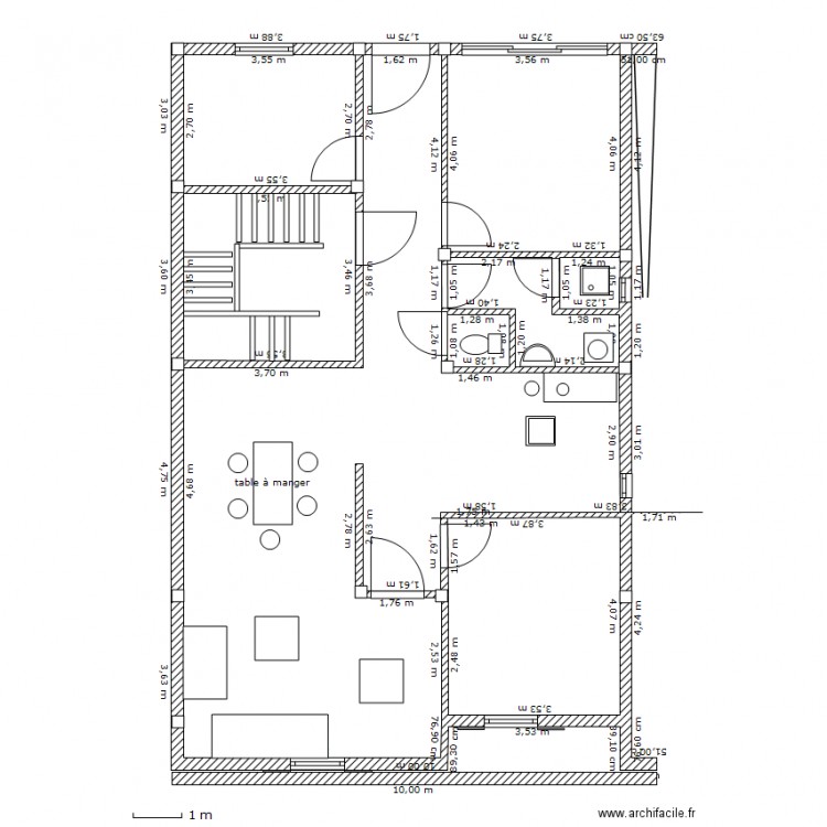 redchausser. Plan de 0 pièce et 0 m2