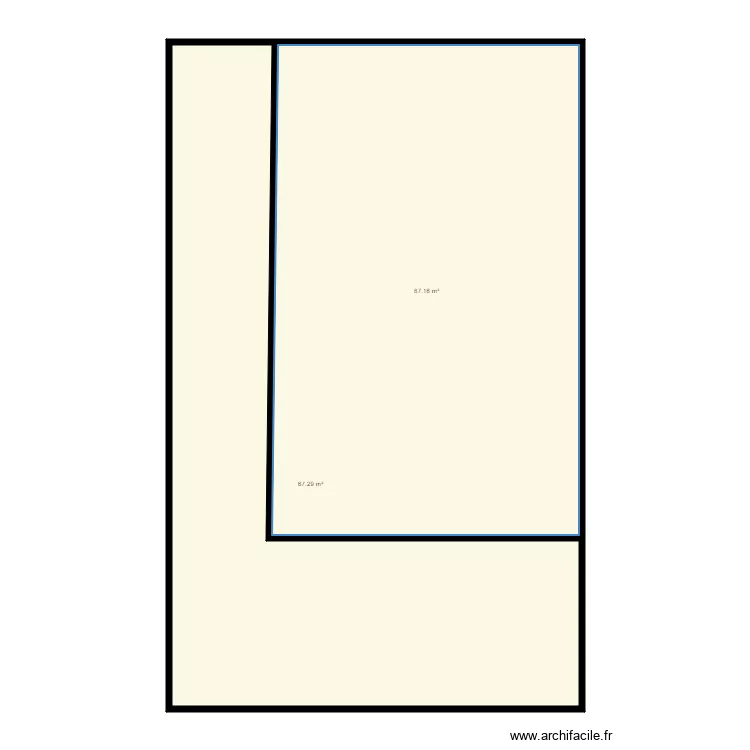 passage lebeau. Plan de 