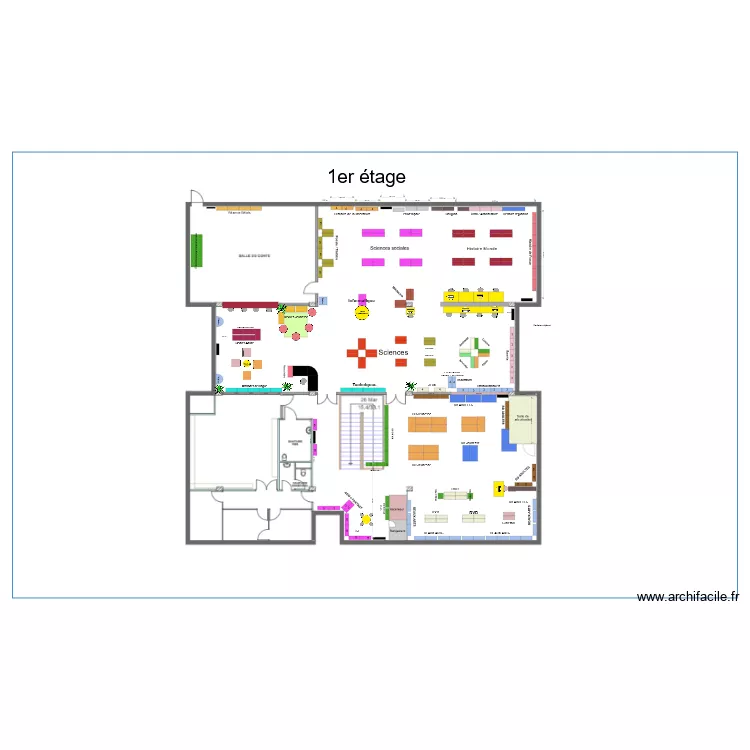 1erETAGE V3. Plan de 1erETAGE V3. Plan de