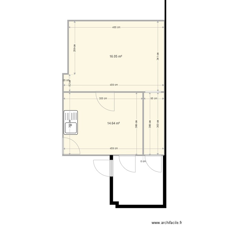 Chanzy 4. Plan de 0 pièce et 0 m2