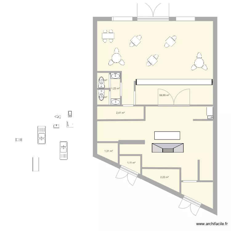 plan Querol Pollestres. Plan de 
