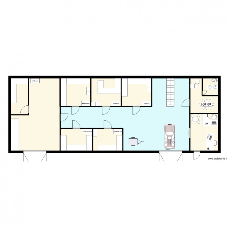 archi2. Plan de 0 pièce et 0 m2