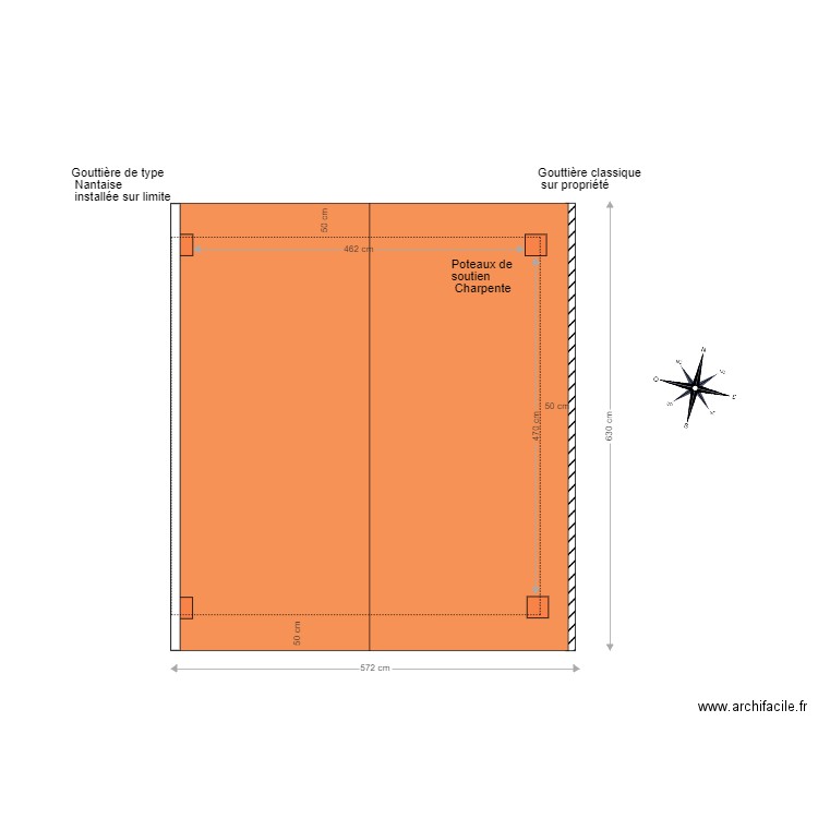 Plan de toiture. Plan de 0 pièce et 0 m2