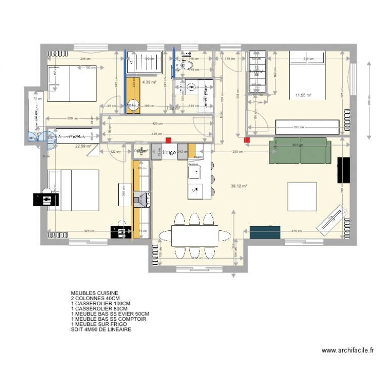 TALENCE FINAL CHRIS. Plan de 0 pièce et 0 m2