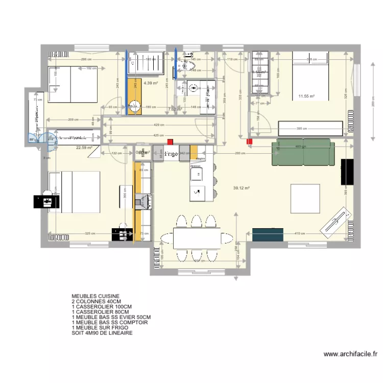 TALENCE FINAL CHRIS. Plan de 