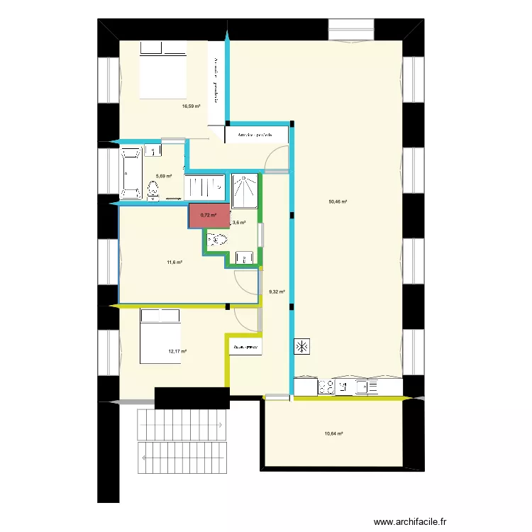 APPART AMENAGEMENT 1. Plan de 