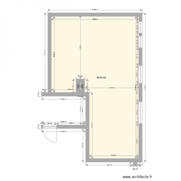 Axa Cuisine 2e sc. Plan de 0 pièce et 0 m2