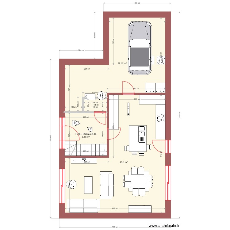 TC02. Plan de 0 pièce et 0 m2