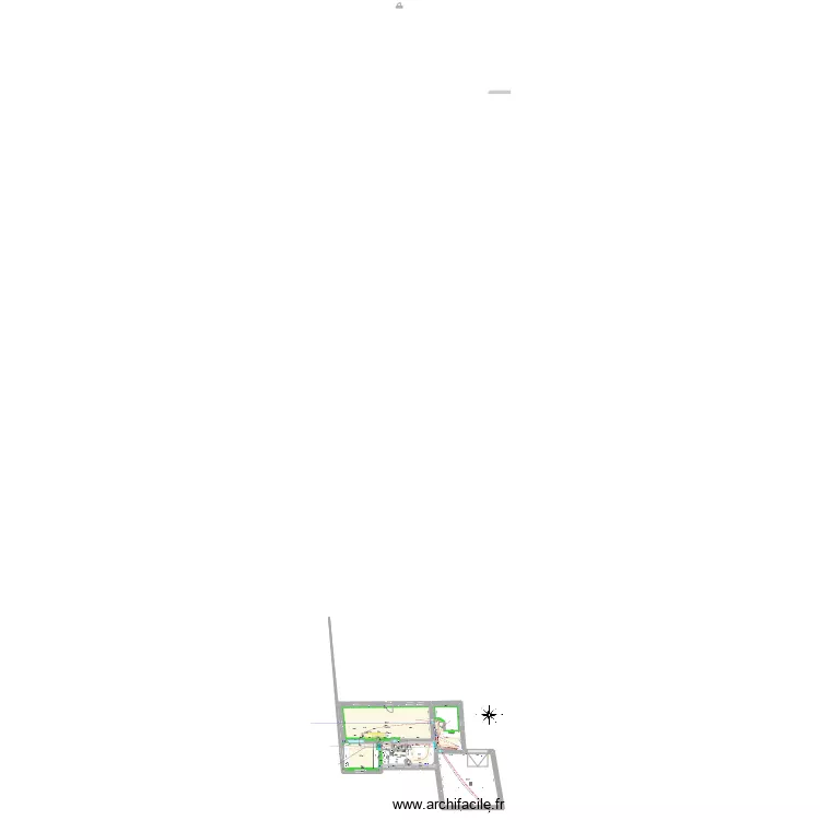 Maison Montreverd ETG alviva. Plan de 