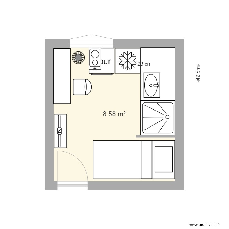 appt. Plan de 0 pièce et 0 m2