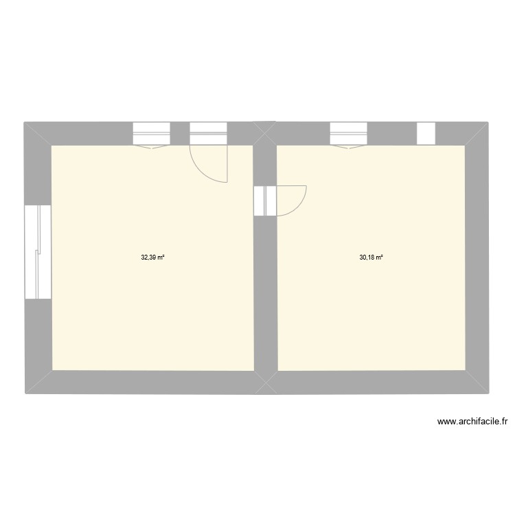 RDV initial. Plan de 0 pièce et 0 m2