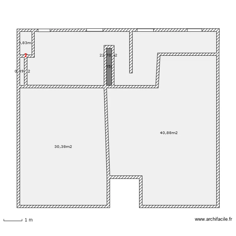 PLAN DE MASSE ETAT ACTUEL. Plan de PLAN DE MASSE ETAT ACTUEL. Plan de