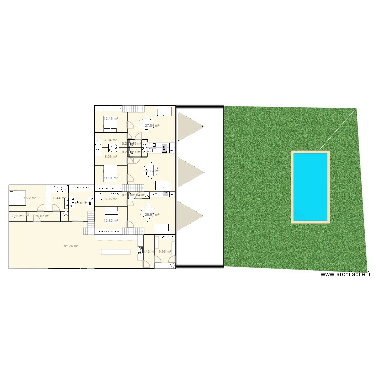 gite 8. Plan de 0 pièce et 0 m2