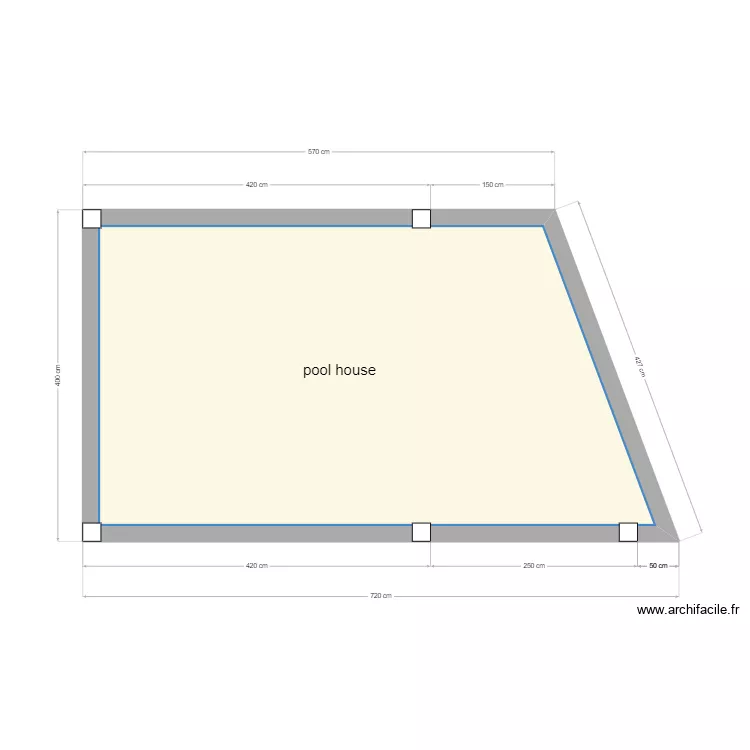 pool house zighmi. Plan de 