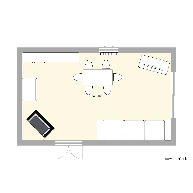 Maison Saulcy. Plan de 0 pièce et 0 m2